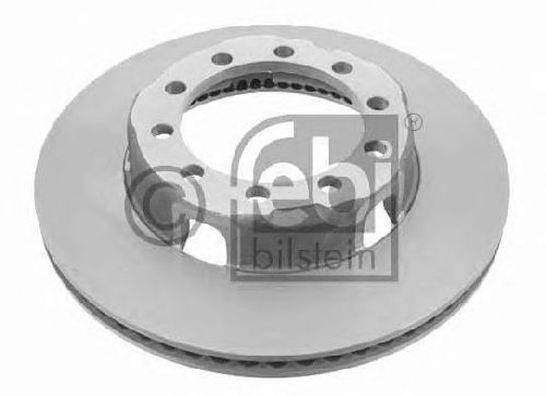 FEBI BILSTEIN 23722 - Brake Disc Front Axle