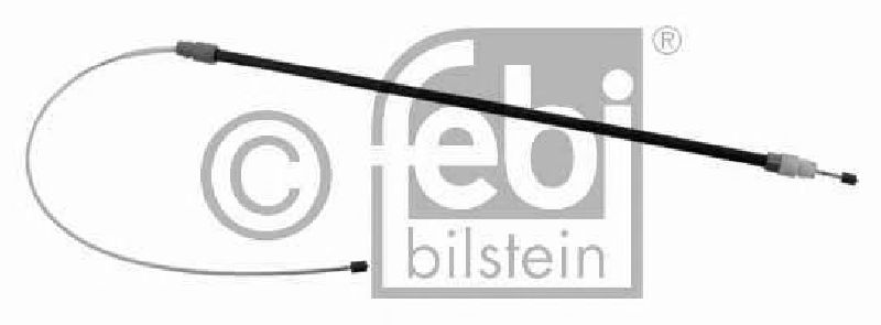 FEBI BILSTEIN 23787 - Cable, parking brake Left Rear