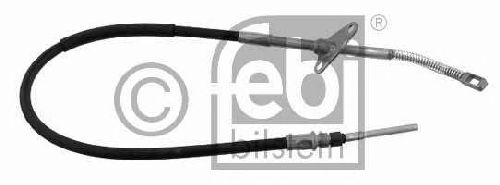 FEBI BILSTEIN 23968 - Cable, parking brake Left Rear