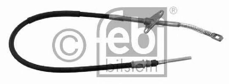 FEBI BILSTEIN 23968 - Cable, parking brake Left Rear