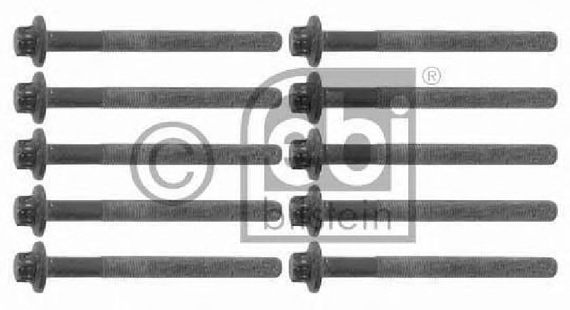 FEBI BILSTEIN 24075 - Bolt Kit, cylinder head NISSAN, RENAULT, OPEL, VAUXHALL