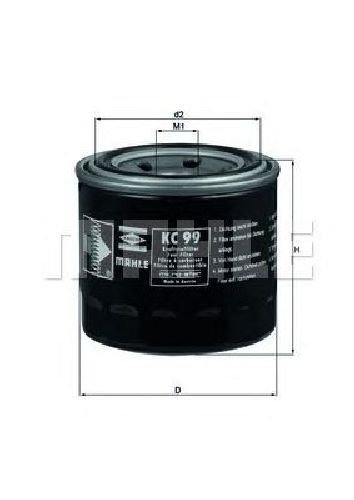 KC 99 KNECHT 79881426 - Fuel filter
