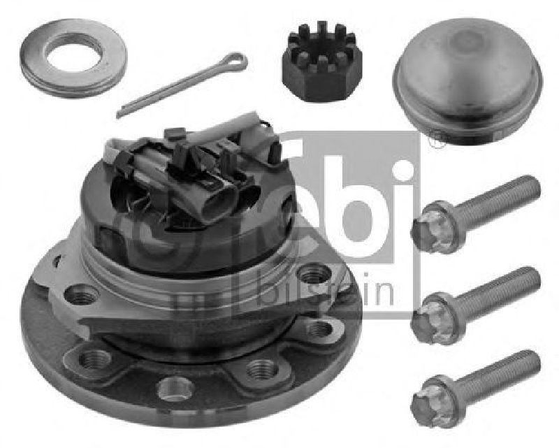 FEBI BILSTEIN 24164 - Wheel Bearing Kit Front Axle left and right VAUXHALL