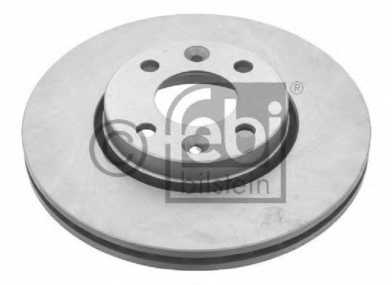 FEBI BILSTEIN 24165 - Brake Disc Front Axle RENAULT, DACIA, NISSAN