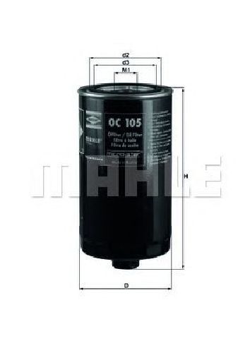 OC 105 KNECHT 77811284 - Oil Filter