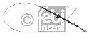 FEBI BILSTEIN 24228 - Cable, parking brake Left Rear | Right Rear