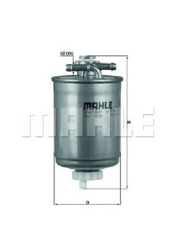 KL 103 KNECHT 79881400 - Fuel filter