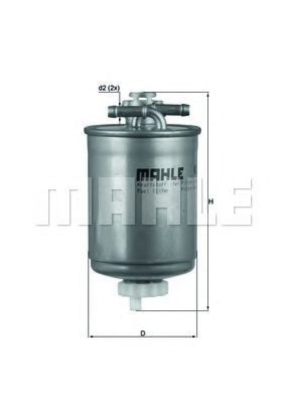 KL 103 KNECHT 79881400 - Fuel filter