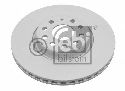 FEBI BILSTEIN 24384 - Brake Disc Front Axle VW, SEAT, SKODA, AUDI