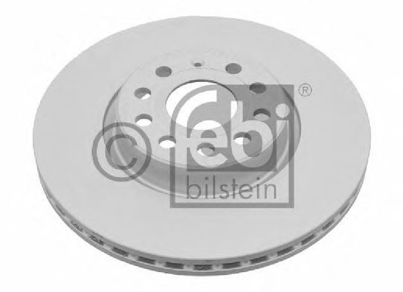 FEBI BILSTEIN 24384 - Brake Disc Front Axle VW, SEAT, SKODA, AUDI