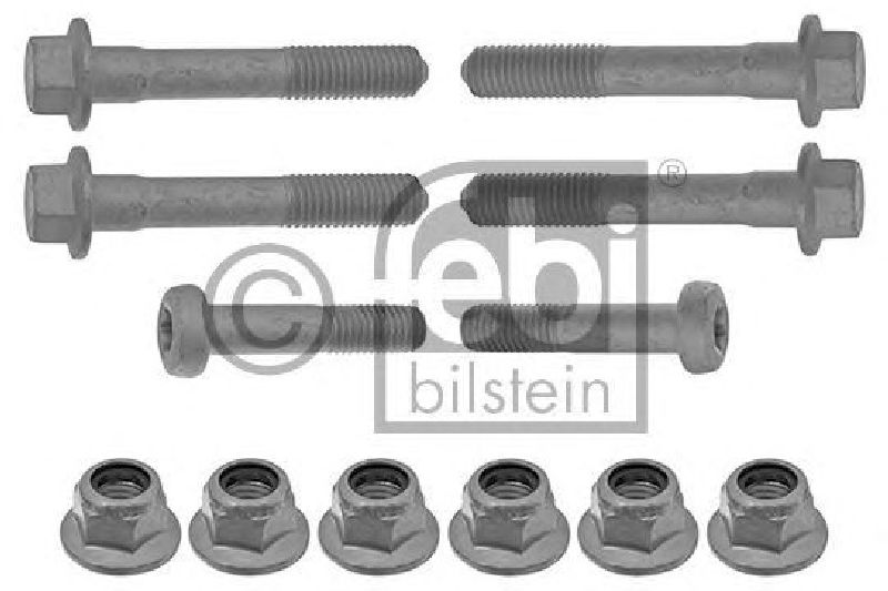 FEBI BILSTEIN 24387 - Mounting Kit, control lever Front Axle left and right