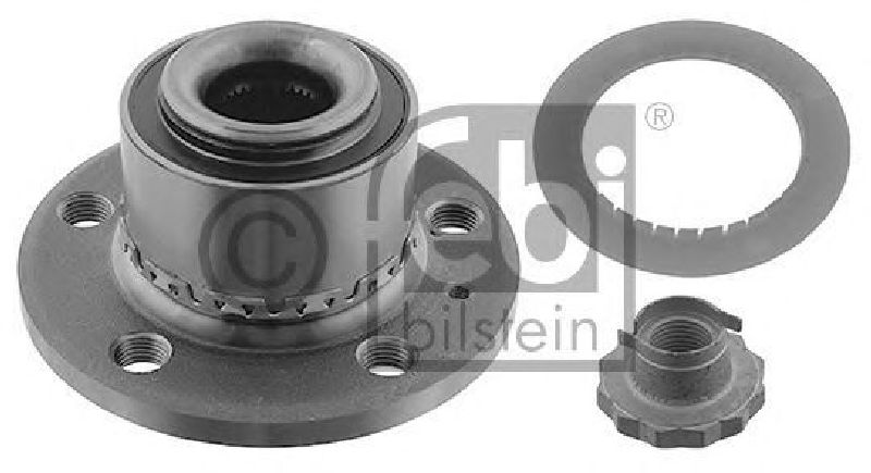 FEBI BILSTEIN 24414 - Wheel Bearing Kit Front Axle left and right SEAT, SKODA, AUDI, VW