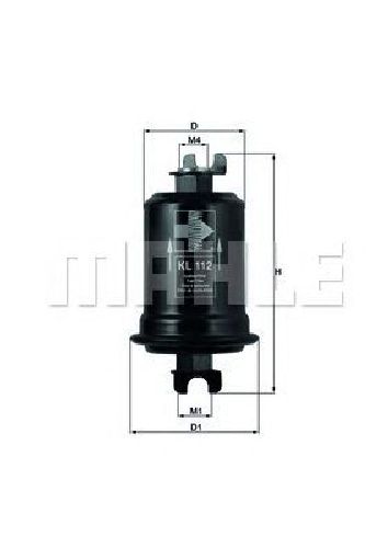 KL 112 KNECHT 79631110 - Fuel filter