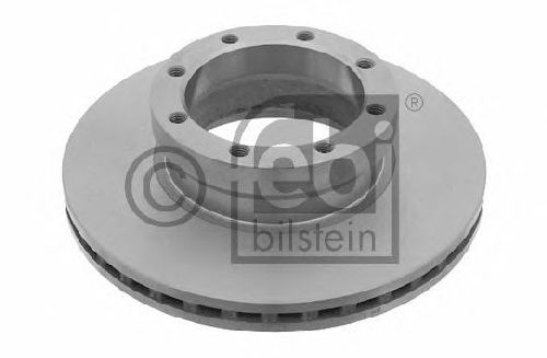 FEBI BILSTEIN 24459 - Brake Disc Front Axle