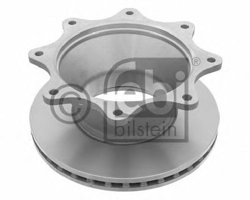 FEBI BILSTEIN 24462 - Brake Disc Rear Axle