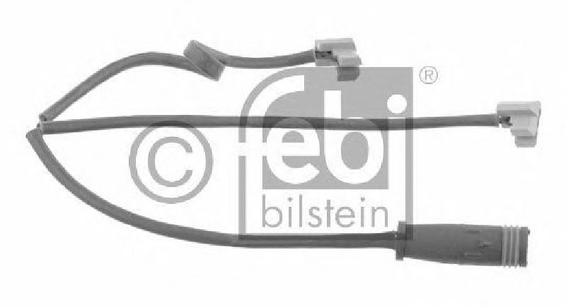 FEBI BILSTEIN 24498 - Warning Contact, brake pad wear Rear | Front MAN