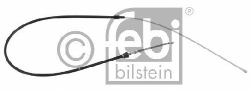 FEBI BILSTEIN 24520 - Cable, parking brake Left Rear | Right Rear VW