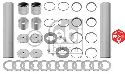 FEBI BILSTEIN 24650 - Repair Kit, kingpin PROKIT Front Axle left and right MAN