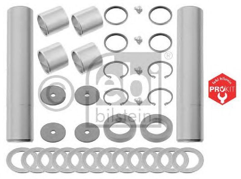 FEBI BILSTEIN 24652 - Repair Kit, kingpin PROKIT Front Axle left and right