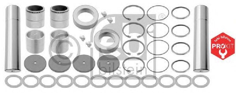 FEBI BILSTEIN 24668 - Repair Kit, kingpin PROKIT Front Axle left and right MAN