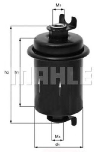 KL 131 KNECHT 79631532 - Fuel filter