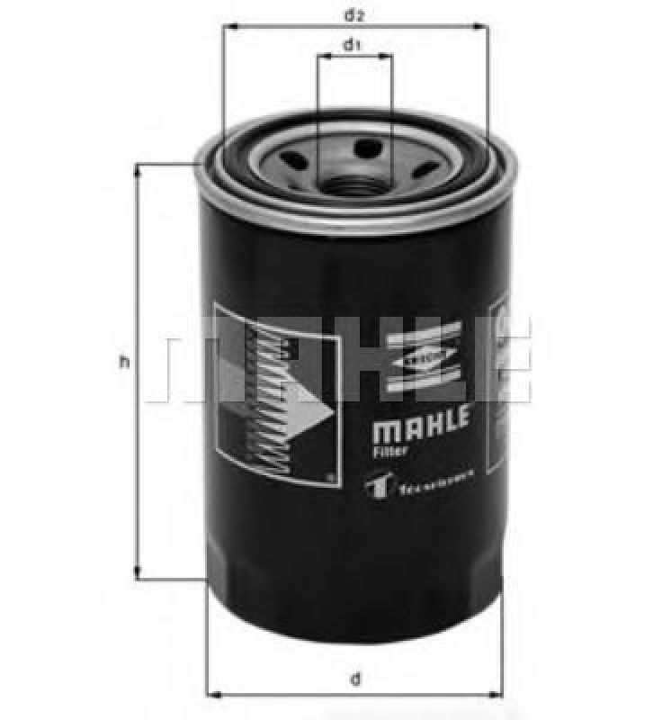 OC 217/6 KNECHT 70532126 - Oil Filter SUZUKI, FIAT