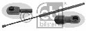 FEBI BILSTEIN 24712 - Gas Spring, boot-/cargo area Left and right MERCEDES-BENZ