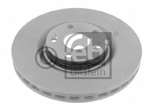 FEBI BILSTEIN 24727 - Brake Disc Front Axle