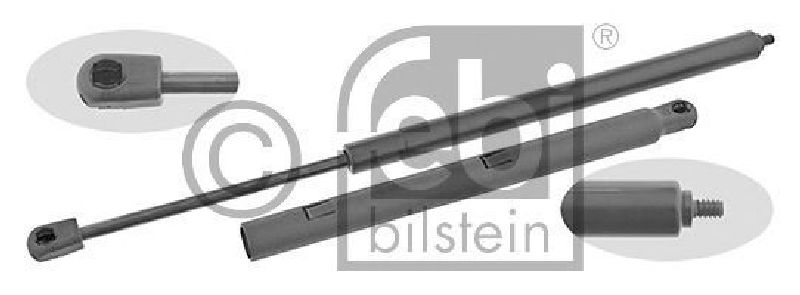 FEBI BILSTEIN 24738 - Gas Spring, bonnet Left and right MERCEDES-BENZ