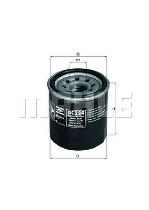 OC 224 KNECHT 79689340 - Oil Filter