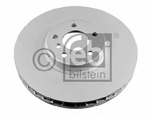 FEBI BILSTEIN 24801 - Brake Disc Front Axle