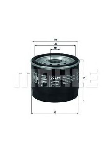 OC 239 KNECHT 79689308 - Oil Filter