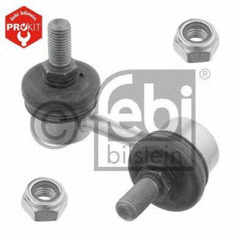 FEBI BILSTEIN 24925 - Rod/Strut, stabiliser PROKIT Front Axle Left HYUNDAI