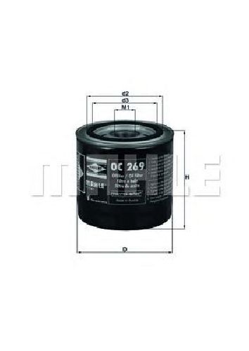 OC 269 KNECHT 79689878 - Oil Filter