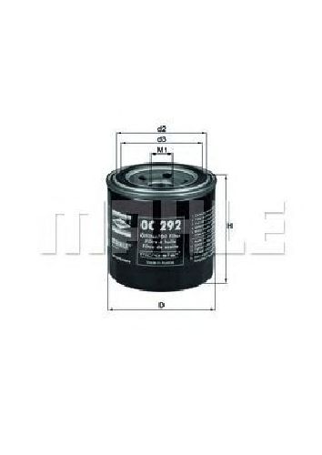 OC 292 KNECHT 79889460 - Oil Filter DAEWOO