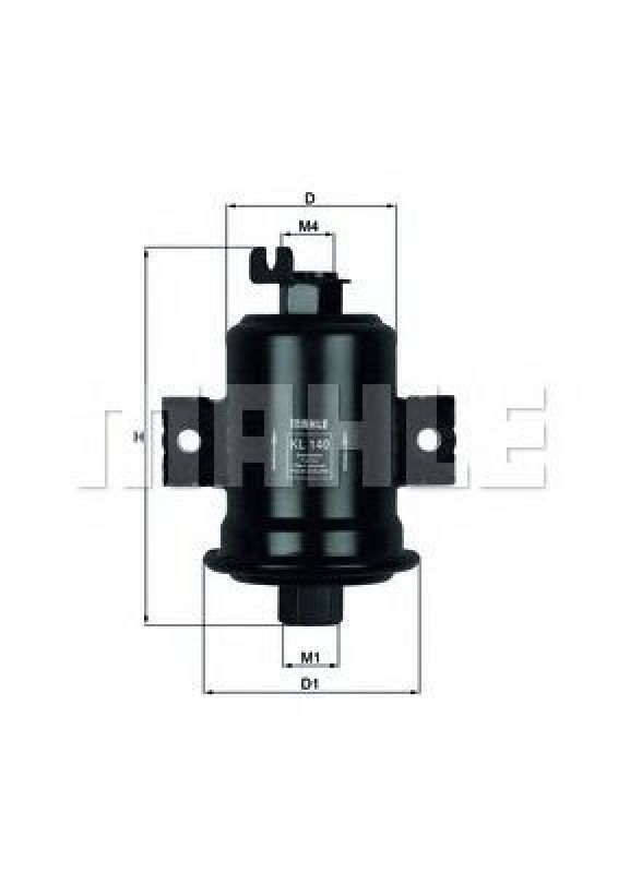 KL 140 KNECHT 79631722 - Fuel filter
