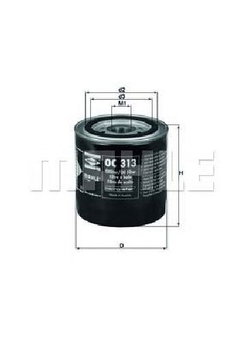 OC 313 KNECHT 78497893 - Oil Filter