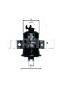KL 143 KNECHT 79631789 - Fuel filter