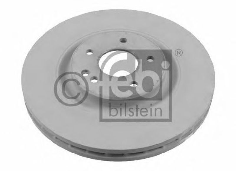 FEBI BILSTEIN 26106 - Brake Disc Front Axle