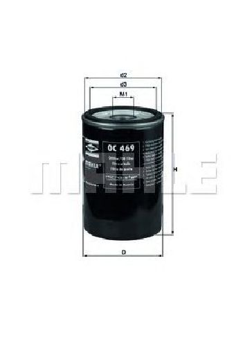 OC 469 KNECHT 76816136 - Oil Filter