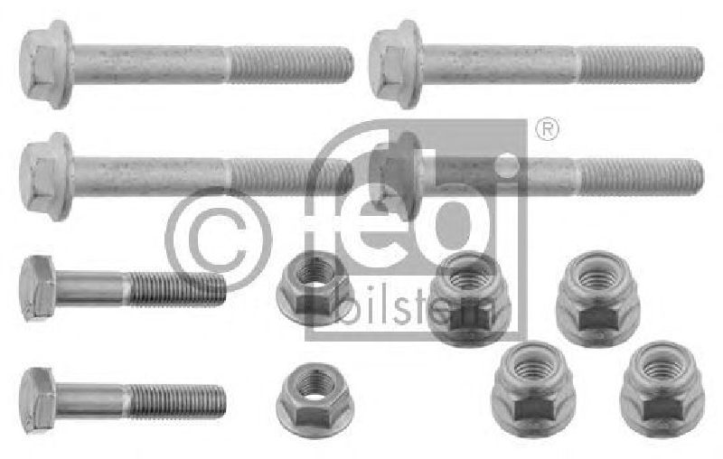 FEBI BILSTEIN 26339 - Mounting Kit, control lever Front Axle left and right RENAULT, DACIA