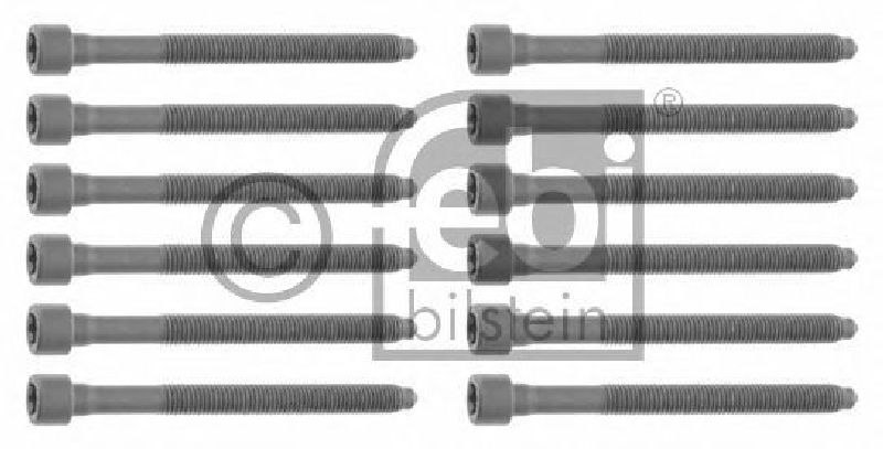 FEBI BILSTEIN 26433 - Bolt Kit, cylinder head VW