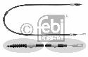 FEBI BILSTEIN 26455 - Cable, parking brake Left Rear | Right Rear VW, SEAT