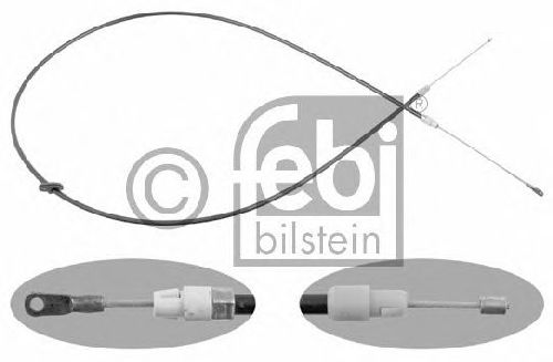 FEBI BILSTEIN 26470 - Cable, parking brake Front