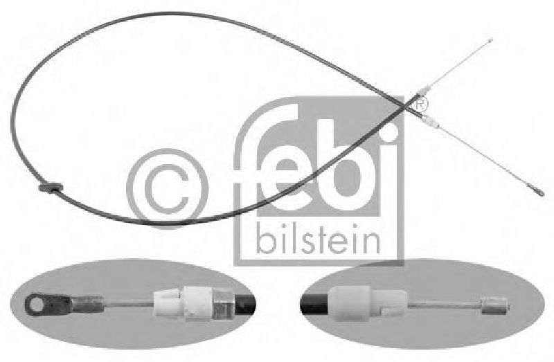 FEBI BILSTEIN 26470 - Cable, parking brake Front