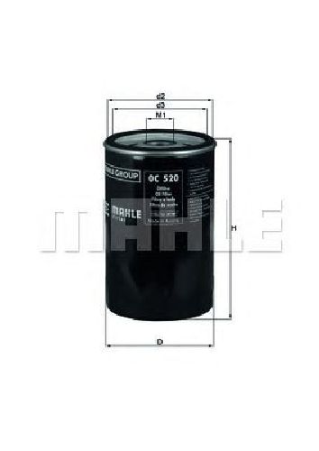 OC 520 KNECHT 76832489 - Oil Filter RENAULT TRUCKS