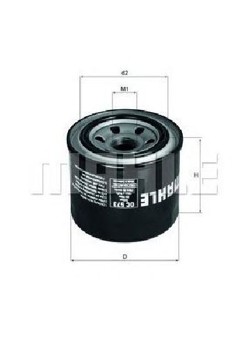 OC 573 KNECHT 70355314 - Oil Filter