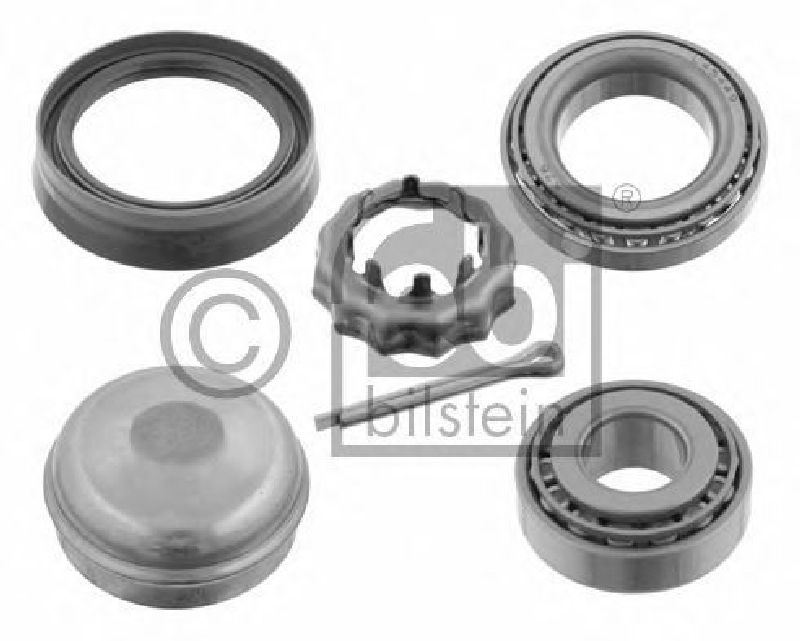 FEBI BILSTEIN 26568 - Wheel Bearing Kit Rear Axle left and right