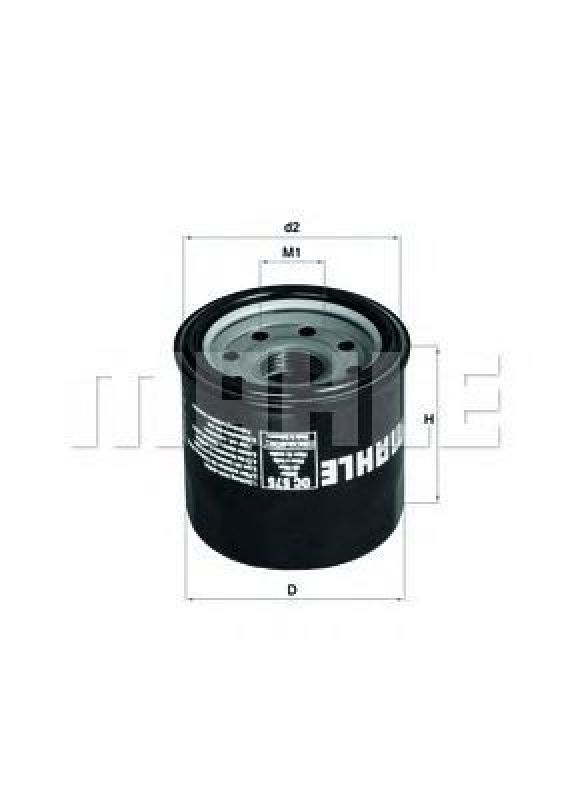 OC 575 KNECHT 70355320 - Oil Filter