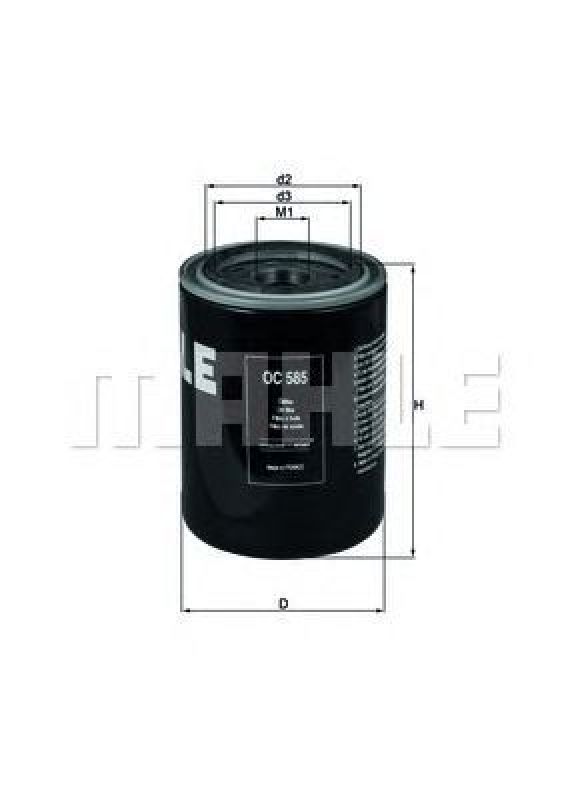 OC 585 KNECHT 70356573 - Oil Filter